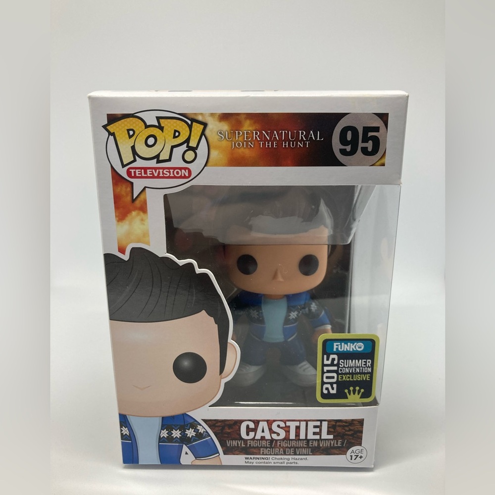 Funko Pop Supernatural Castiel (French Mistake) Summer Convention Exclusive #95